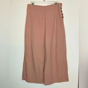 Good Luck Gem pastel sailor pants w/ elastic waist, side buttons, pockets